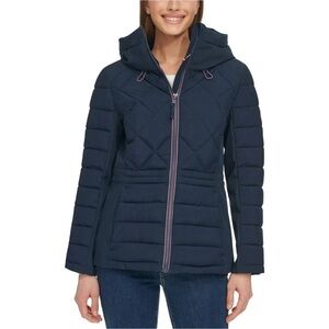 Tommy Hilfiger Ladies' Quilted Jacket BLUE
